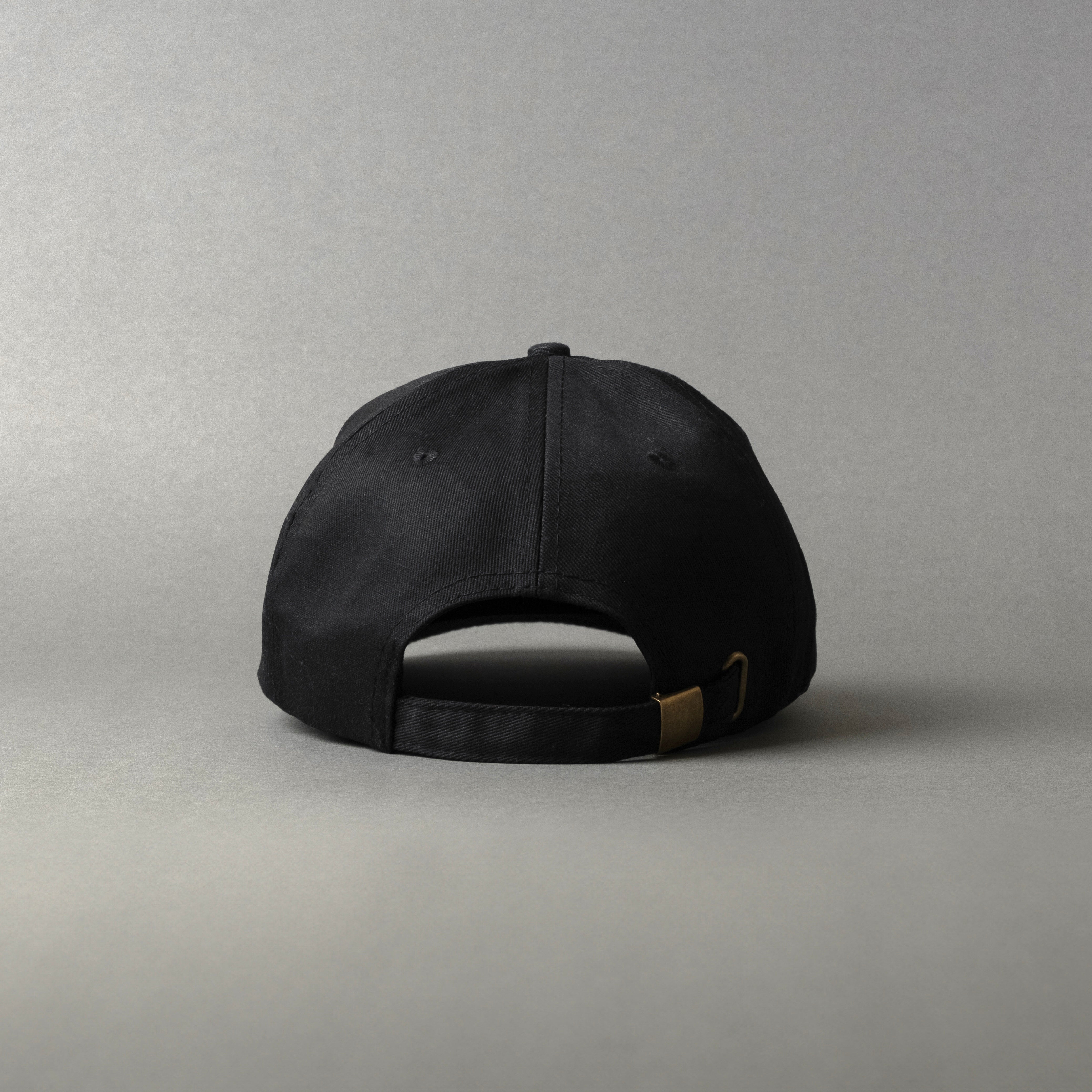 Black P3PRMNT Community Club Embroidered Sports Cap
